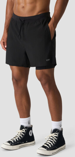 ICIW Workout 2 in 1 Shorts 5" Sort S ICIW Workout 2 in 1 Shorts 5" Sort S