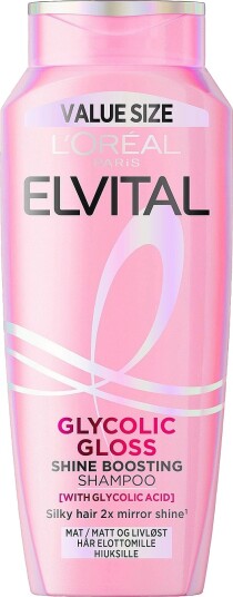 L'Oréal Paris Elvital Glycolic Gloss Sjampo 400 ml for Matt Hår