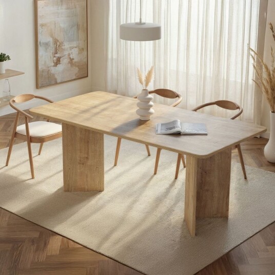 Cadron spisebord 180 cm rektangulært - Honningeik Cadron spisebord 180 cm rektangulært - Honningeik