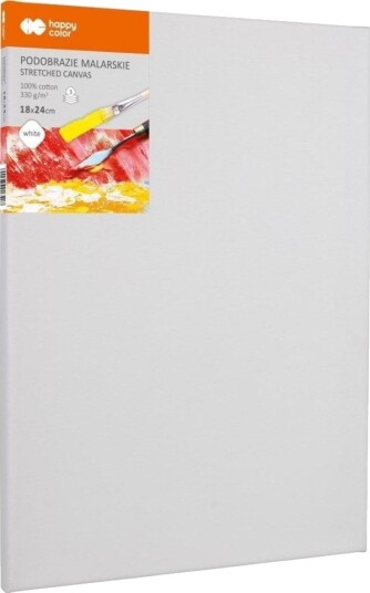 Happy Color Maleplate I Bomull 18X24 Cm Lerret 330 G/M² Happy Color