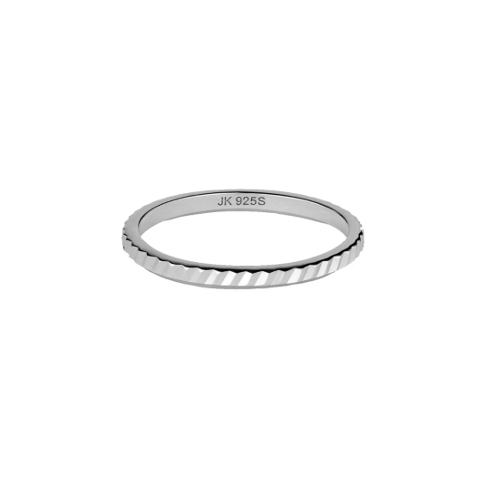 Jane Kønig Small Reflection Blank Ring Sølv SRR01-S-AW2000_52 - Dame - 925 sterling silver