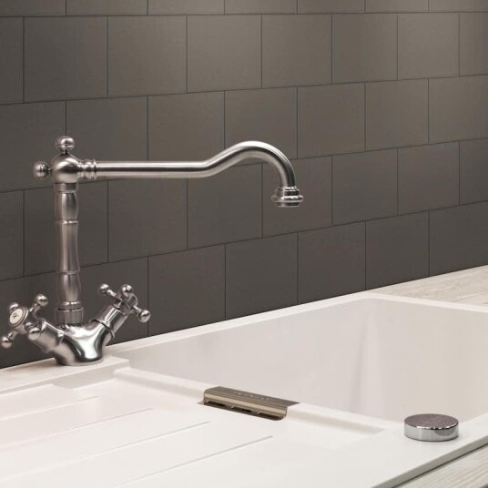 Flis Arredo Slate Brun 10x10 cm