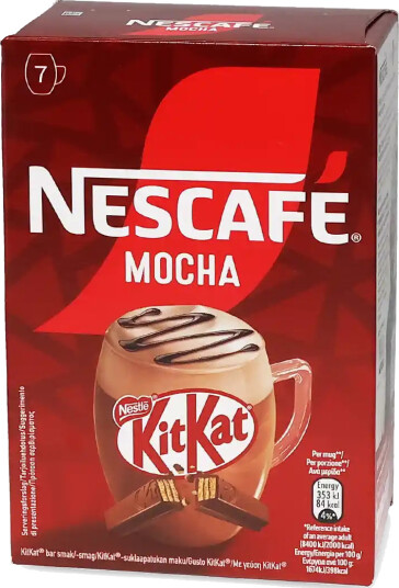 Nescafé | KitKat® Mocha 7 poser pulverkaffe Nescafé | KitKat® Mocha 7 poser pulverkaffe