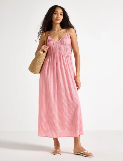 Lindex Maxi Dress Pink M
