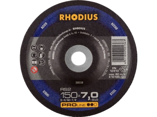 Rhodius 200238 Skrubskive 150 Mm 22.23 Mm 1 Stk