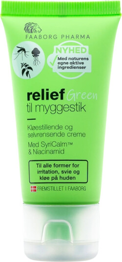 Faaborg Pharma Relief Green Til Myggestik 30 ml Faaborg Pharma Relief Green Til Myggestik 30 ml