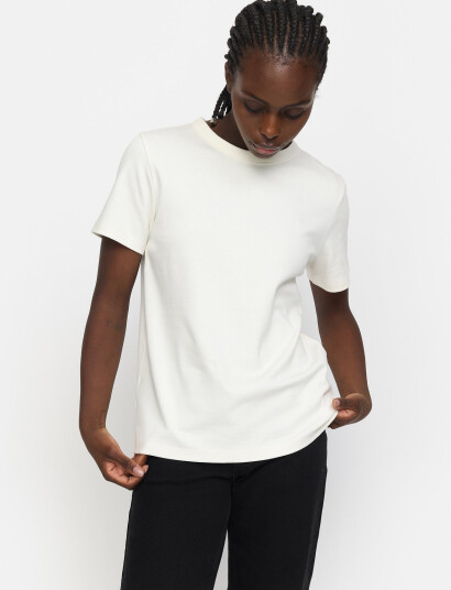 Soft Rebels Srhella T-Shirt Gots - Cream - L