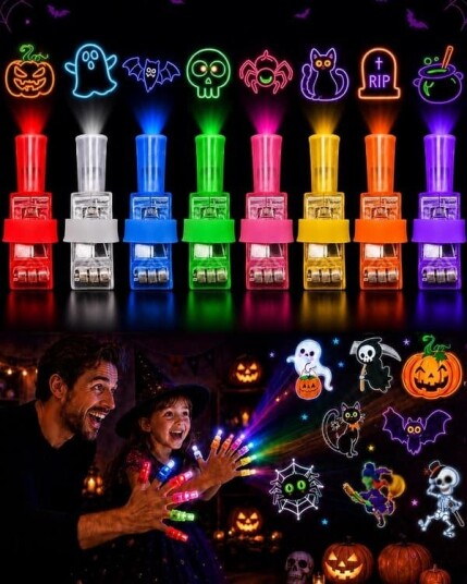 Halloween Fingerprojektorer 36 stk