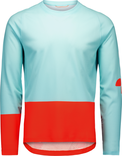 POC Men"s Motion Air Long Sleeve MTB Jersey Lazurite Blue/Carnelian Orange M