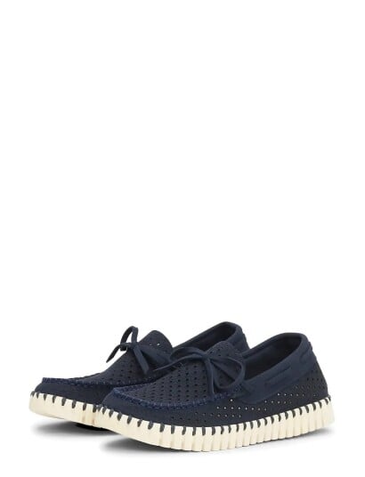 Ilse Jacobsen Tulip Sailor Shoe Navy 41