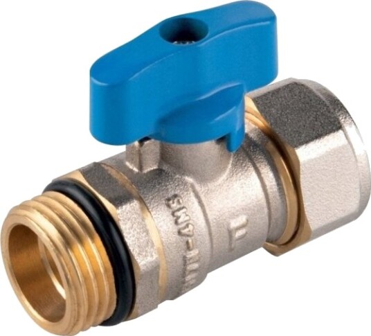 Ferro Kurek Kul.Do Pex 16X2 Blå 1/2" F-Comfort