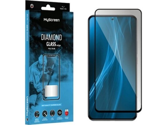 Myscreen Diamond Glass Edge Full Glue Black Do Oppo A79 5G
