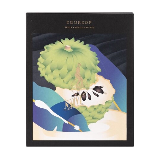 Naïve Dark Chocolate with Soursop 67% Naïve Dark Chocolate with Soursop 67%