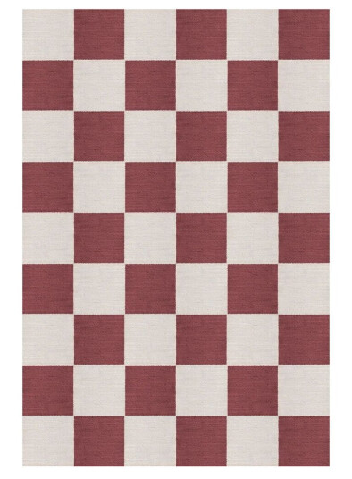 Layered Chess ullteppe Burgundy, 200x300 cm