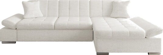Djerra Sovesofa med Divan 3 seter Hvit