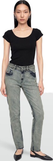 Diesel 1979 Sleenker Slim Fit Jeans Grey 32