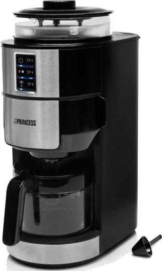 Princess Kaffebrygger Grind & Brew Deluxe 750 ml med Integrert Kvern 249408 Princess Kaffebrygger Grind & Brew Deluxe 750 ml med Integrert Kvern 249408
