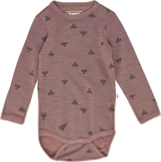 Hummel Twilight Mauve Mini Ull Body L/S 62 Hummel Twilight Mauve Mini Ull Body L/S 62