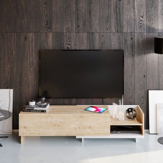 Andifli Tv-benk 165x41 cm - Hvit Andifli Tv-benk 165x41 cm - Hvit