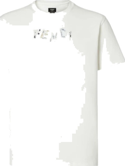 Fendi Dame Topper Hvit S,