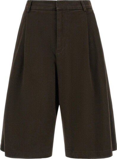 Tela, Dame, Shorts, Brun, S,