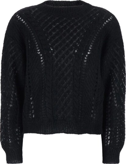 Twinset Dame Strikkevarer Svart XS,
