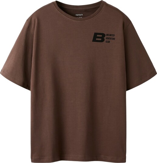 Name It Nkmkristof Ss Nreg Top Pb Brown 134 140