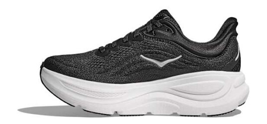 Hoka Bondi 9 Wide Dame Bwht/Black/White 39 1/3