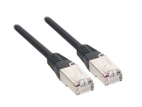 Rj45 Patchkabel Med Cat.7 Råkabel Og Låsebeskyttelse (Rns®) S/Ftp Pimf Halogenfri 600Mhz Ofc Svart 3M Good Connections® (8070R-030S)