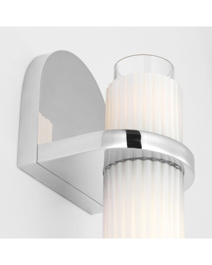 Visual Comfort Arena 20" Sconce Polished Nickel