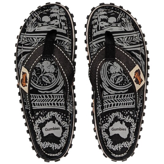 Gumbies Unisex Islander Classic Black 40