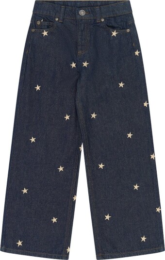 The New Jeans   Vid passform   TnYrsa   Medium+ Blue Denim   The New   6 år (116)   Jeans Blå Marineblå