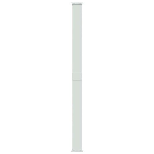 vidaXL Uttrekkbar sidemarkise 200x500 cm kremhvit