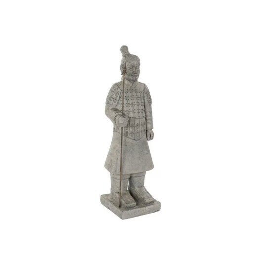 Home Esprit Dekorativ Figur Grå Orientalsk Kriger 37 x 36 120 cm
