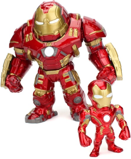 SIMBA DICKIE GROUP Marvel Figure 15cm Hulkbuster+5cm Iron Man Metalfigure SIMBA DICKIE GROUP Marvel Figure 15cm Hulkbuster+5cm Iron Man Metalfigure