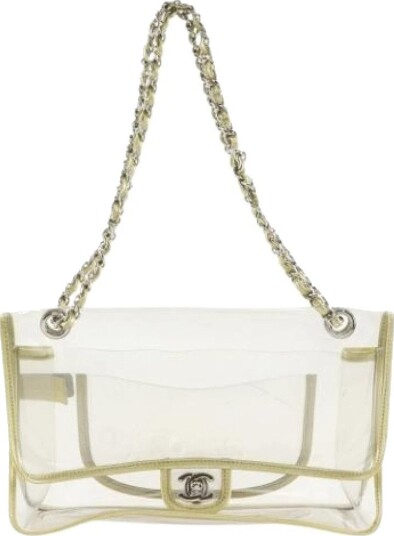 Chanel Vintage Dame Pre owned Hvit ONE SIZE,
