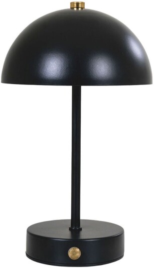Holt bordlampe LED oppladbar svart. Holt bordlampe LED oppladbar svart.