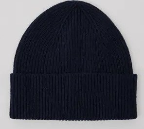 Selected Men Slhmason Merino Wool Beanie Luer Blå