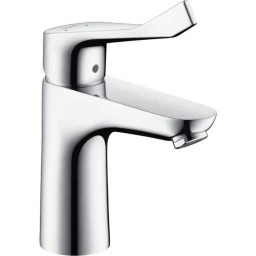 Hansgrohe Focus servantbatteri 100 Care Med oppløftventil, Krom