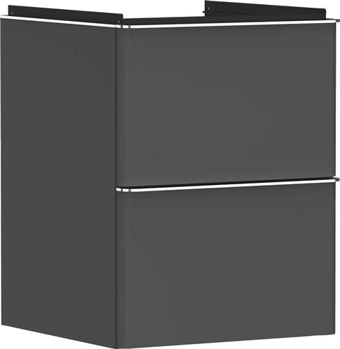 Underskab Xeluq 2Skuf 480X475 Grå/Krom