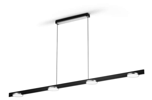 Light-Point - Inlay S1800 Linear Pendel 2700-6500K Black/Silver Light-Point