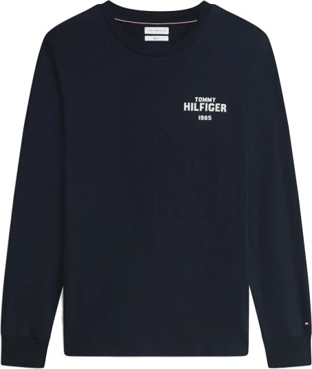Tommy Hilfiger Hilfiger 1985 Graphic Ls Tee NAVY BLUE XL
