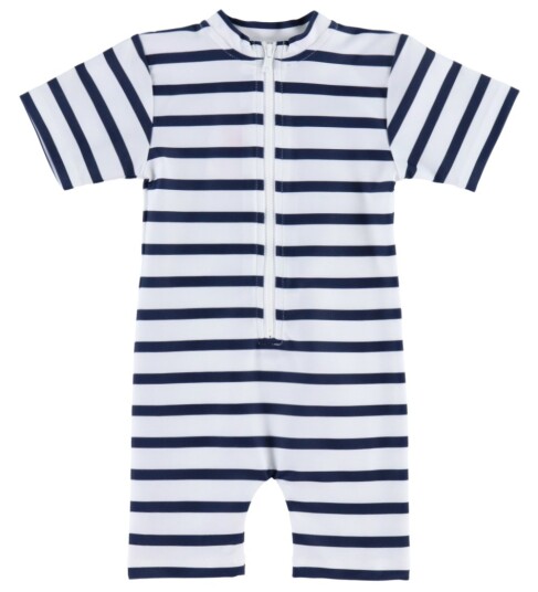 Petit Crabe Badedrakt   Natsu   Noos   UV50+   White/Blue   Petit Crabe   3 4 år 98 104   Badetøy Blå Hvit