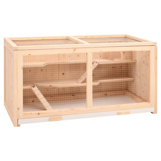 Vidaxl Hamsterbur 89.5X45X45 cm Heltre Gran