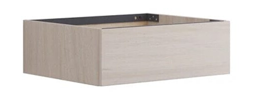 Dansani Calidris Glatt Servantskap lav 1 Skuff D50cm Hvit eik / 60cm