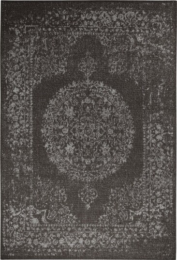 Innendørs/Utendørs tepper   Ellstin svart Størrelse: 200 x 290 cm