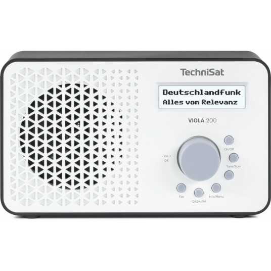 TechniSat VIOLA 200 Hvit/Sort