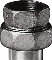 Union 1/2 -15 Mm Rørgevind Muffe Og Loddemuffe