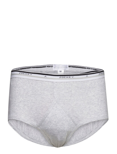 Jockey Y-Front Brief - Grey - L