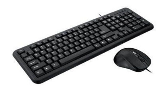 iBOX OFFICE KIT II - keyboard and mouse set - black - Tastatur & Mussett - Svart